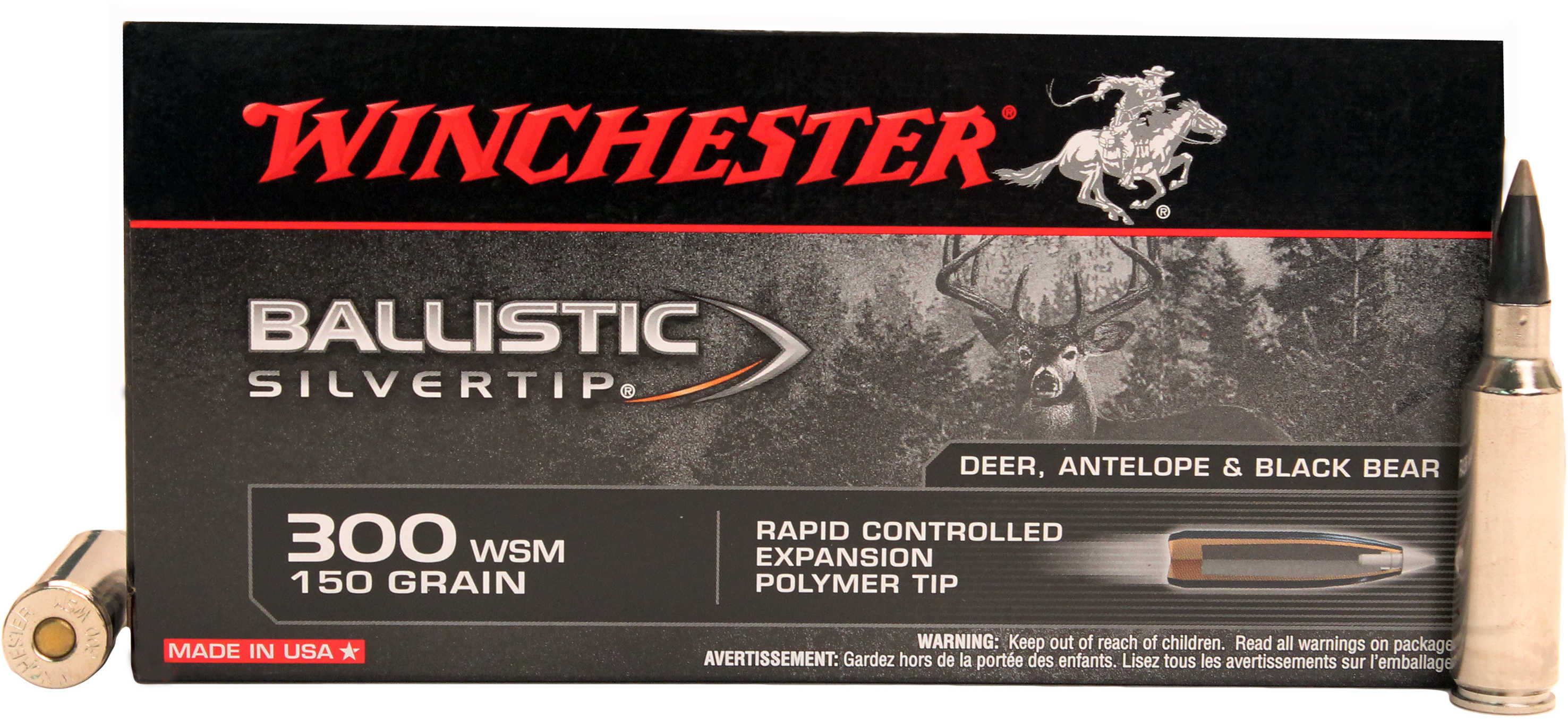 Winchester 300 Winchester Short Magnum 300 WSM, Supreme 150gr ...