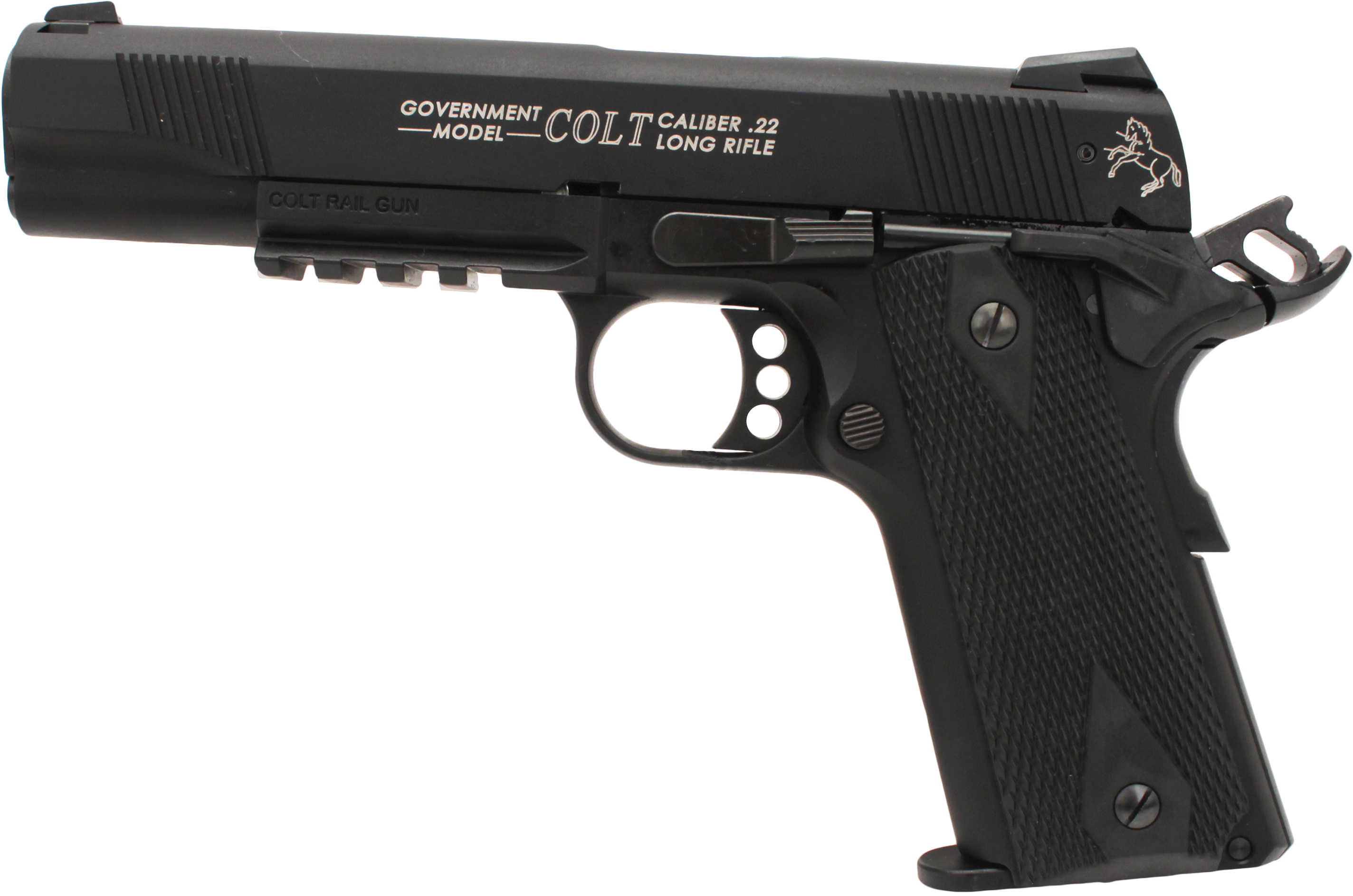 Walther Colt 1911 Government Tribute 22 Long Rifle 5 Barrel 10 Round Black Semi Automatic 5916