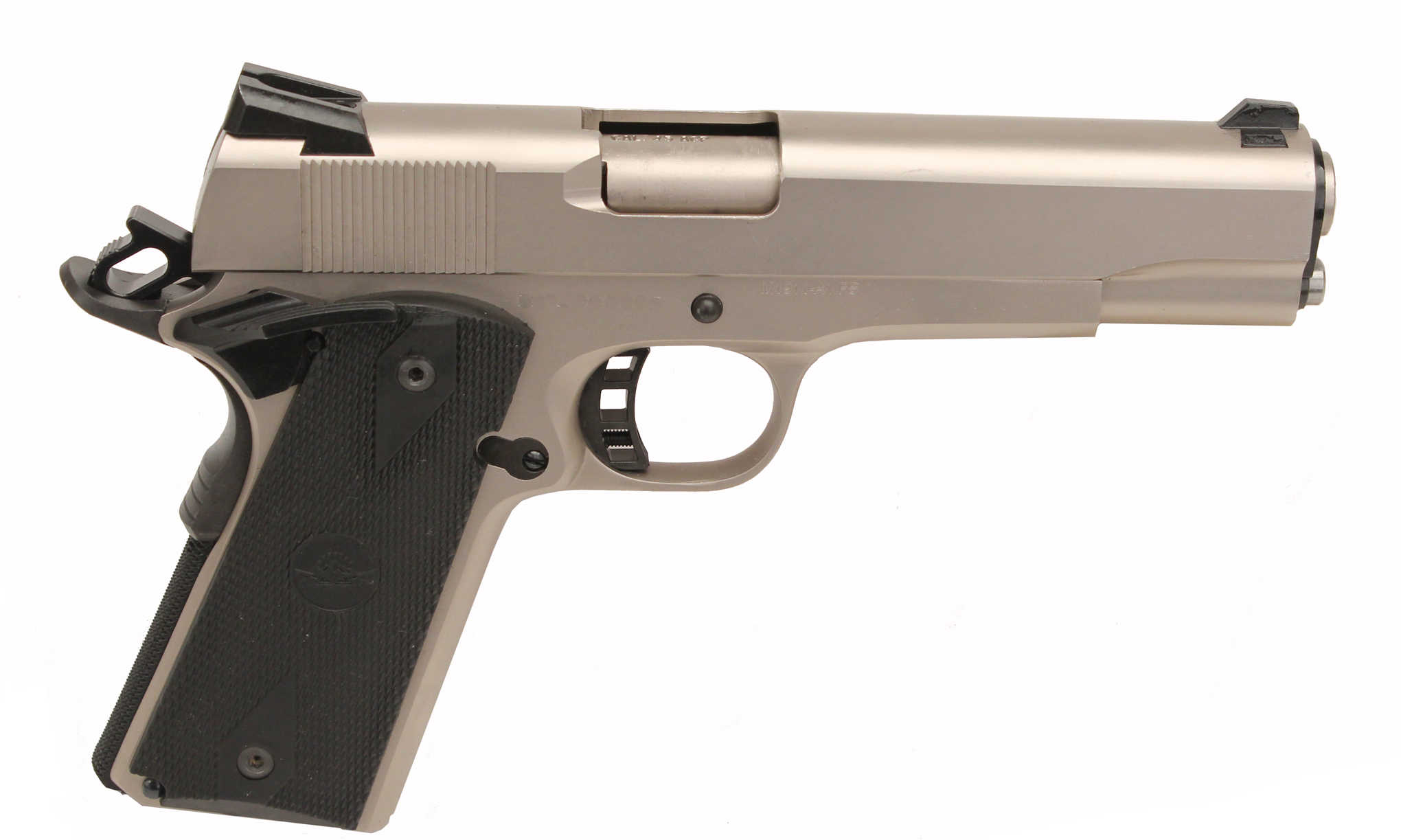 Rock Island Armory Tactical 1911 45 ACP 5" Barrel 8 Round Matte Nickel ...