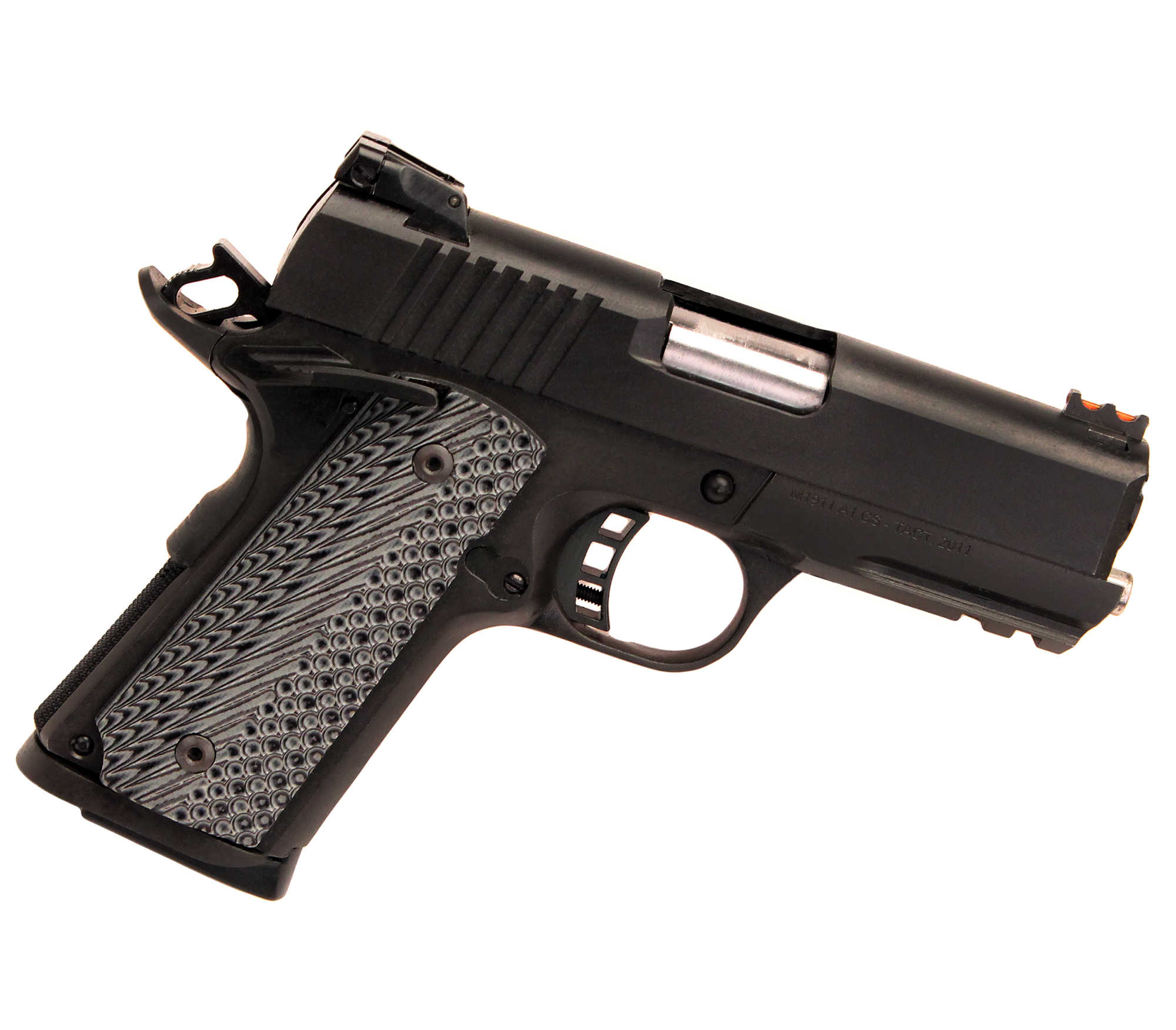 Rock Island Armory Model 1911 A1 Compact Tactical 2011 45 Acp 35 Barrel 7 Round Parkerized 0663