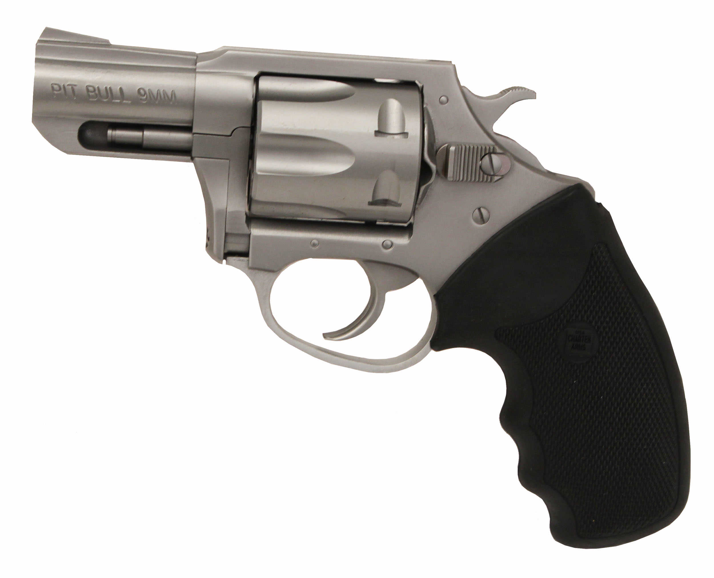 Revolver Charter Arms Pitbull 9mm Luger 2" 5 Round Rubber Grip