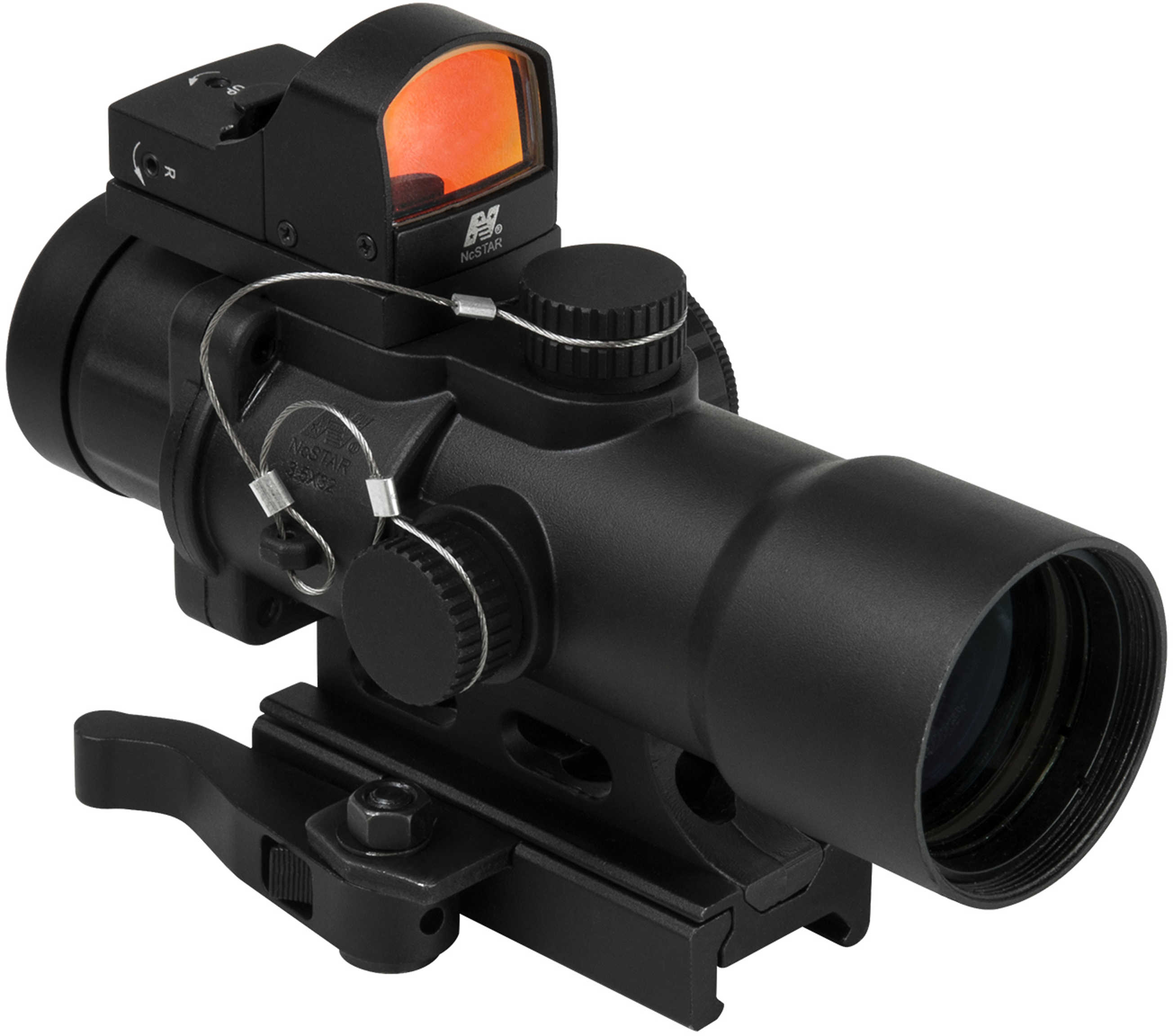 NcStar Compact Prismatic Optic 3.5x32mm with Micro Dot Black Md ...