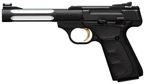 Browning Buck Mark Black Lite 22 Long Rifle Semi Automatic Pistol 5 1/2 ...