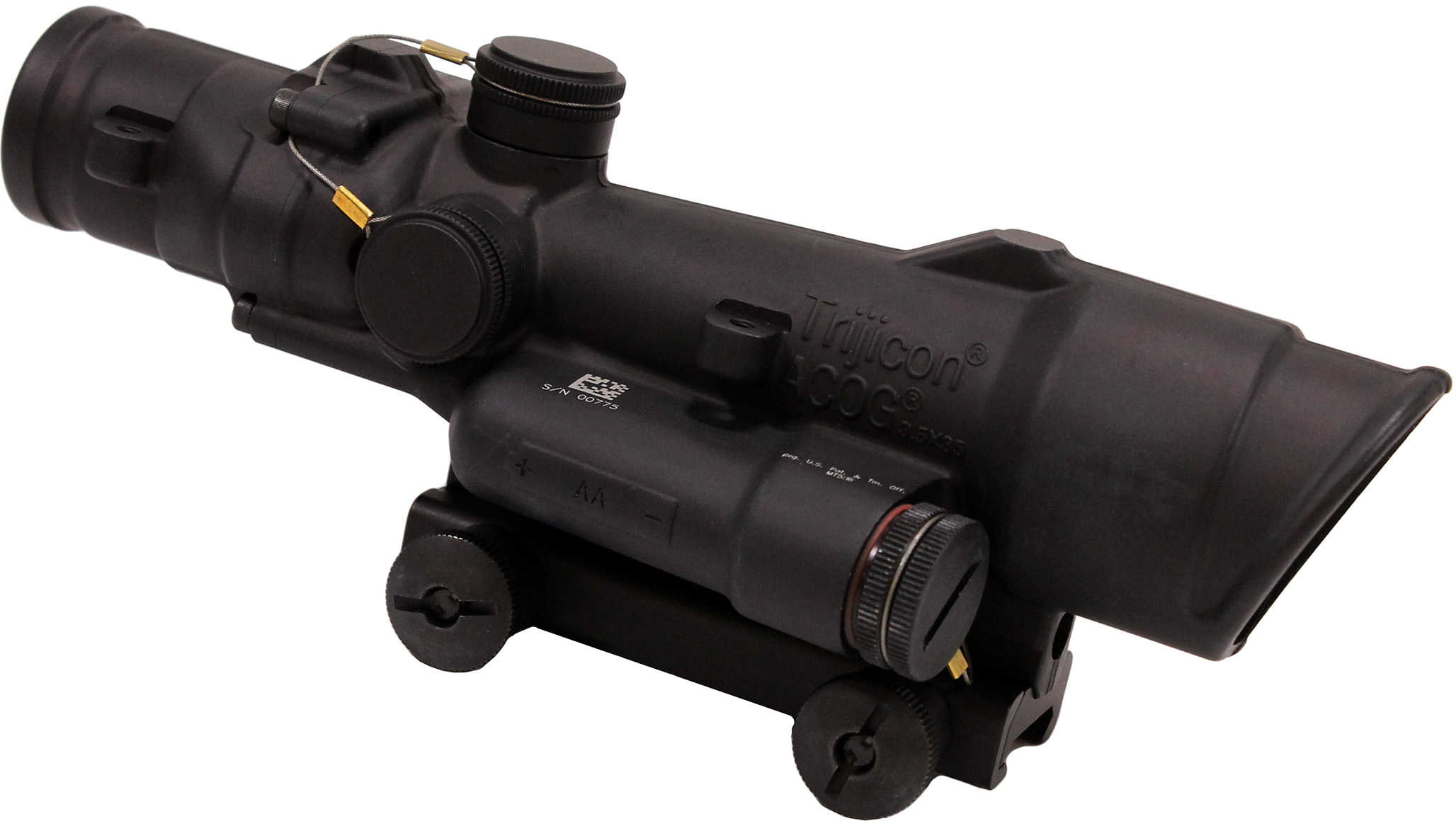 Trijicon ACOG 3.5x35mm Green LED Illuminated Scope, .308 Horseshoe ...