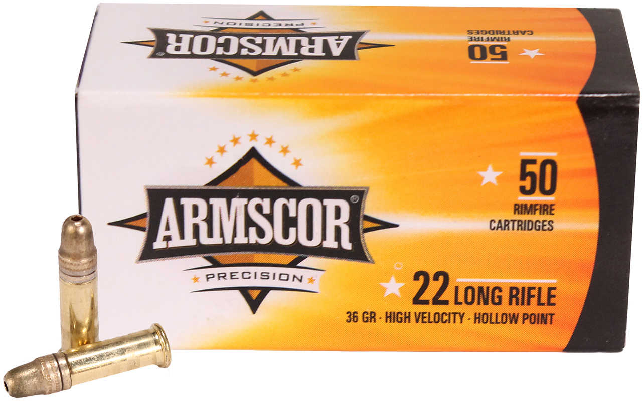 Armscor Precision Inc Armscor Precision 22 Long Rifle 36 Grain High Velocity Lead Hollow Point 2438