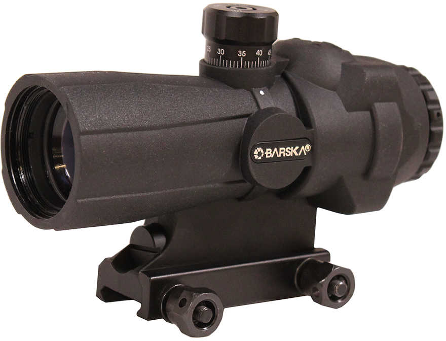 Barska Optics AR-X Pro Prism Scope 4X32mm, Illuminated Cross Dot ...