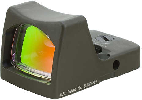 RMR Type 2 LED Sight - 6.5 MOA Red Dot Reticle, Cerakote Flat Dark Earth Md: RM02-C-700645