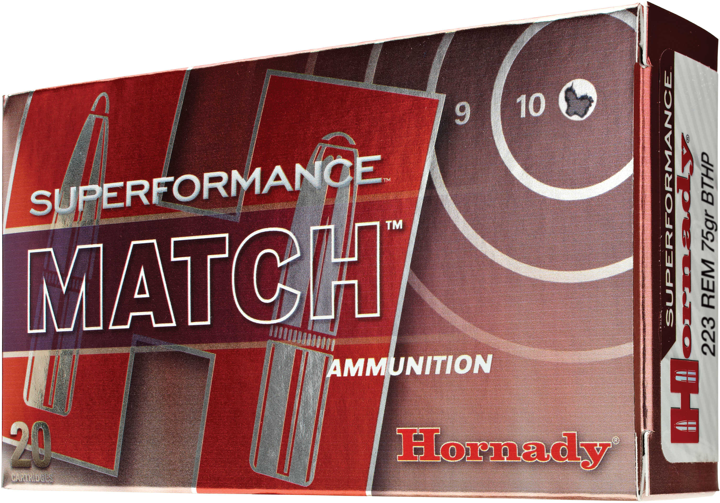 223 Remington 20 Rounds Ammunition Hornady 73 Grain ELD