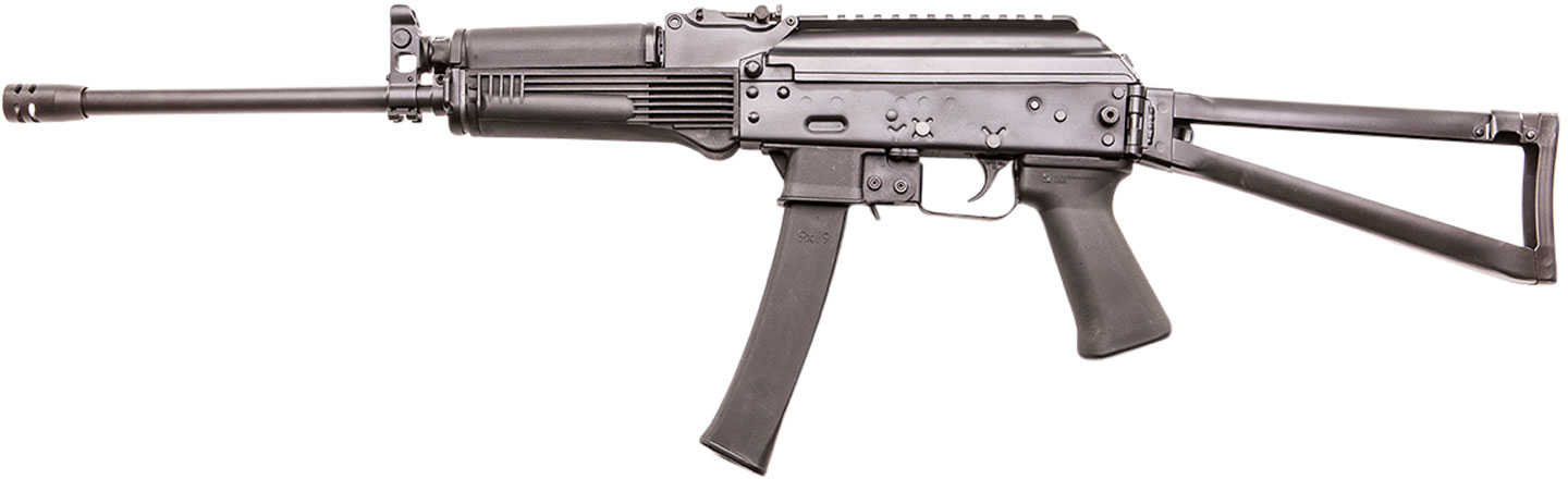 Kalashnikov KR-9 Rifle 9mm Luger 16.25" Barrel 30 Round Capacity Black Finish Folding Stock