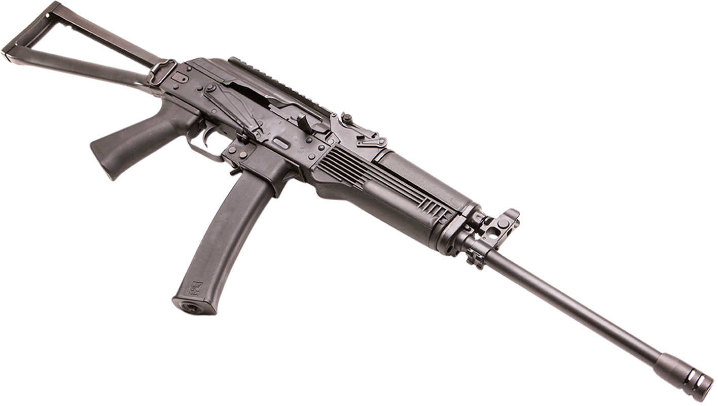 Kalashnikov KR-9 Rifle 9mm Luger 16.25" Barrel 30 Round Capacity Black Finish Folding Stock