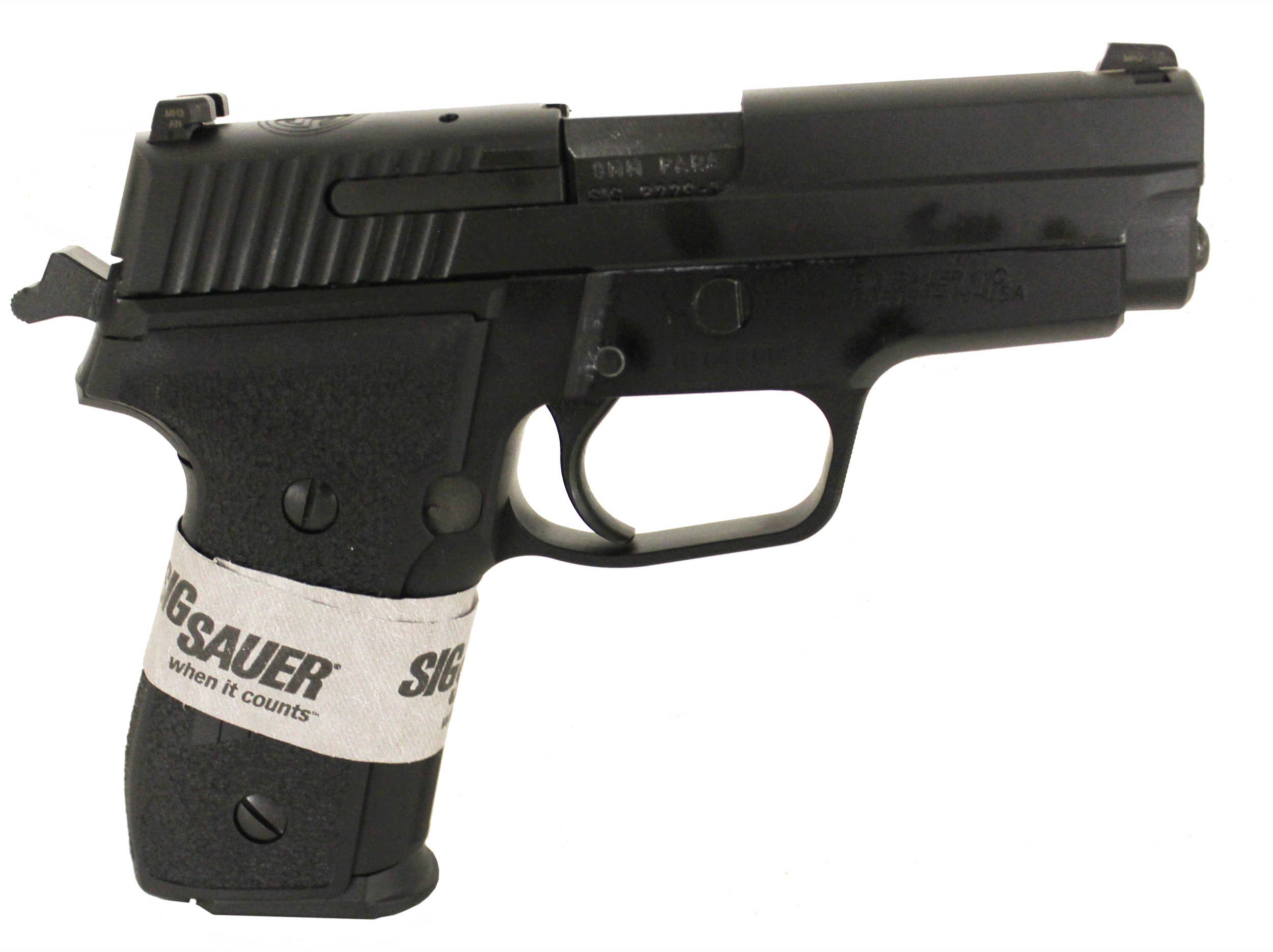 Sig Sauer P228 M11 A1 9mm Luger 39 Barrel 15 Round Black Grips Black