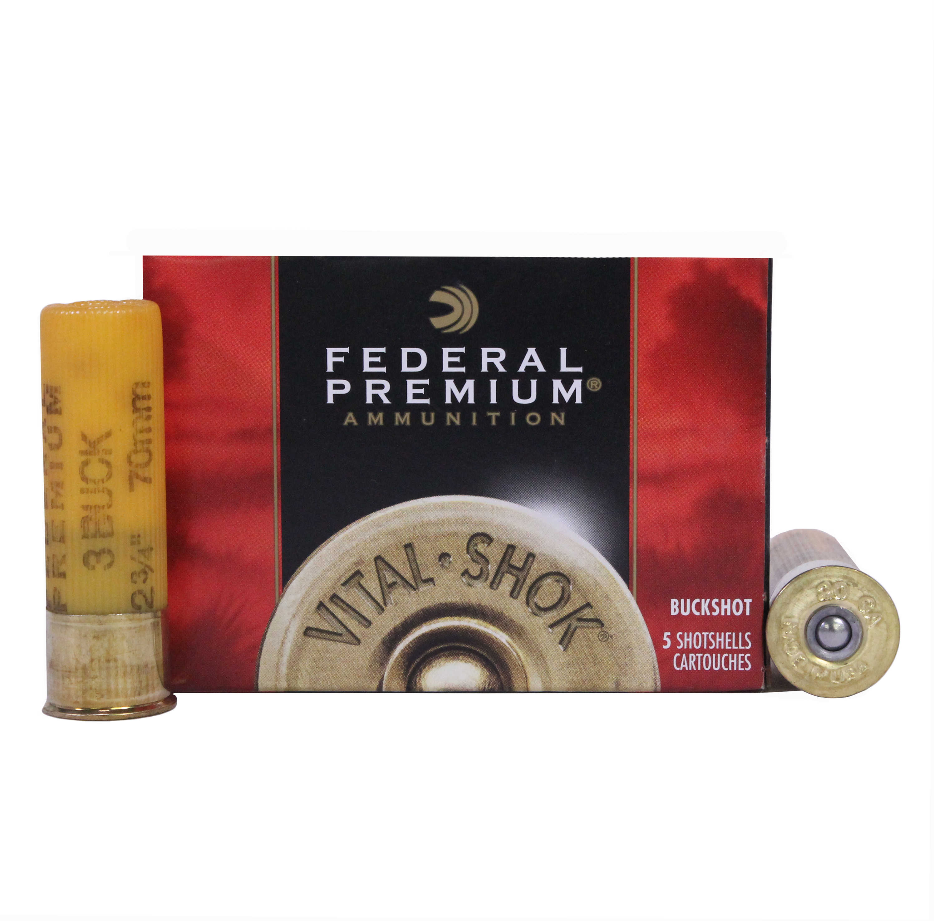 Federal Cartridge 20 Gauge Shot shells Buckshot 2 3/4