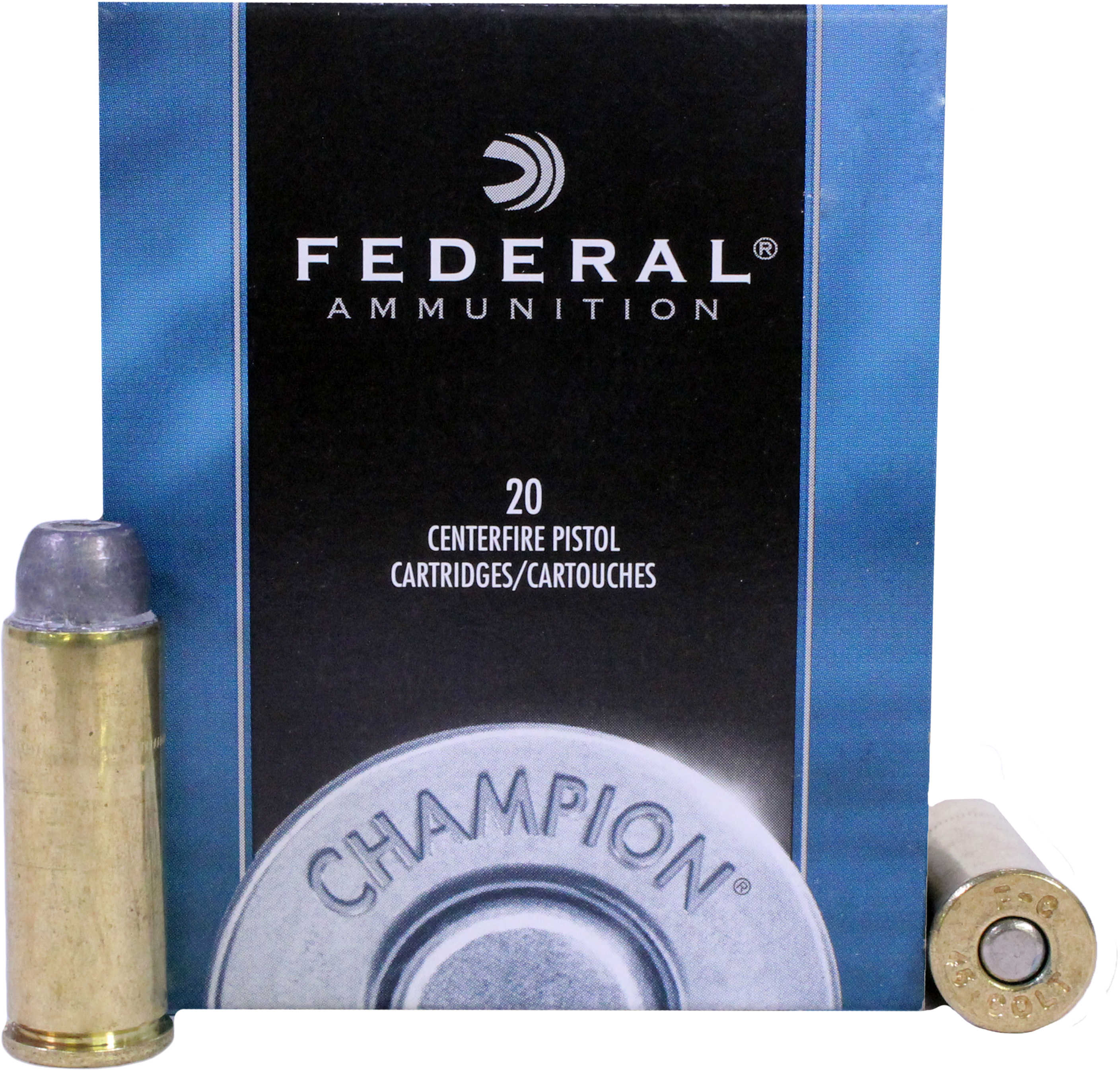 Federal Champion 45LC 225 Grain Semi Wadcutter Hollow Point 20 Round ...