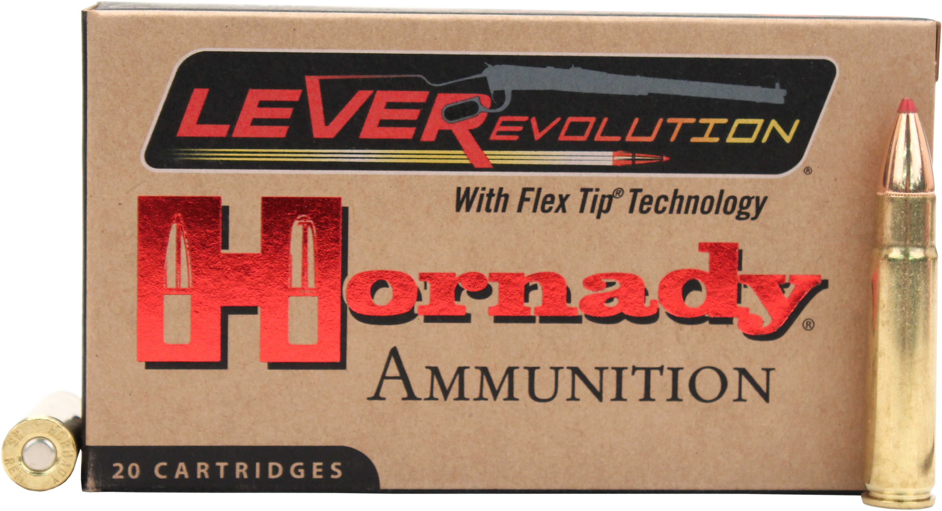 Hornady Leverevolution 35 Remington 200 Grain Flextip 20 Round Box