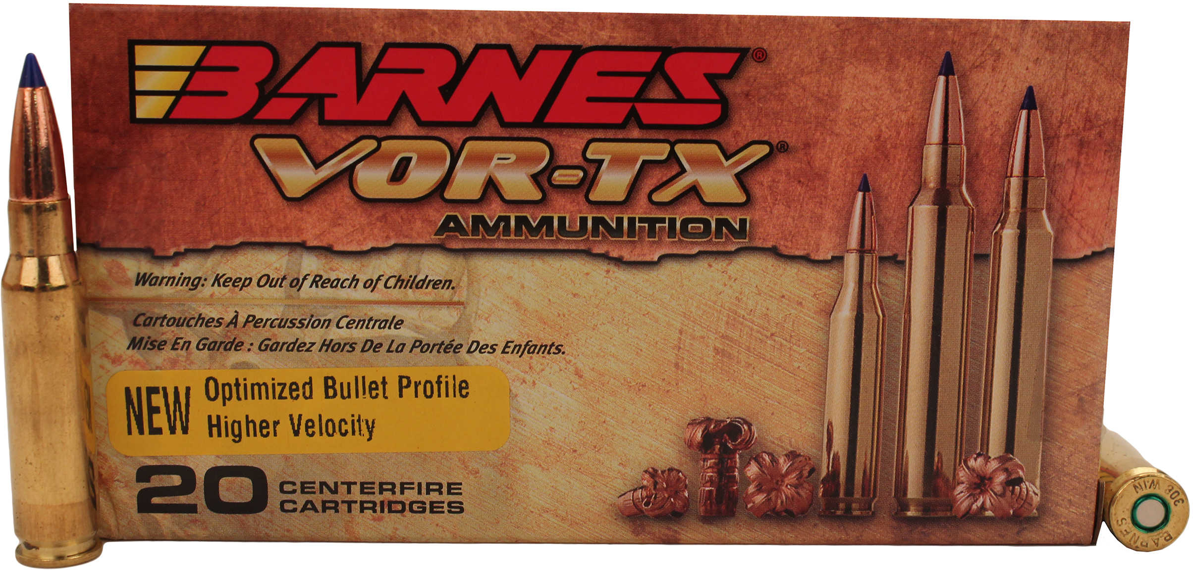 Barnes Bullets Vor Tx 308 Winchester Per 20 Ttsx Bt 150 Grains 21540 73067 0037