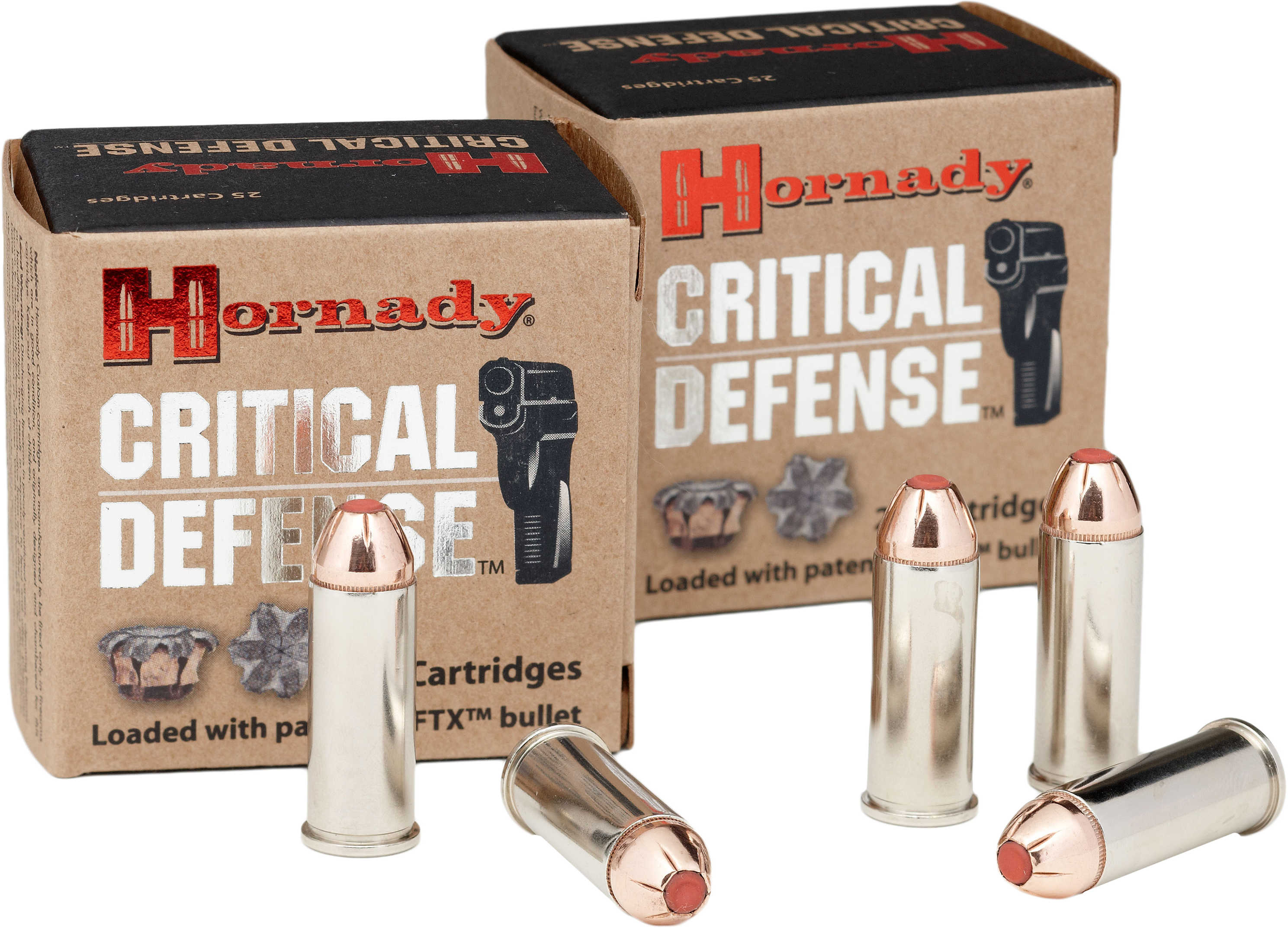 Hornady 44 Special 165 Grains FTX Critical Defense (Per 20 Rounds ...