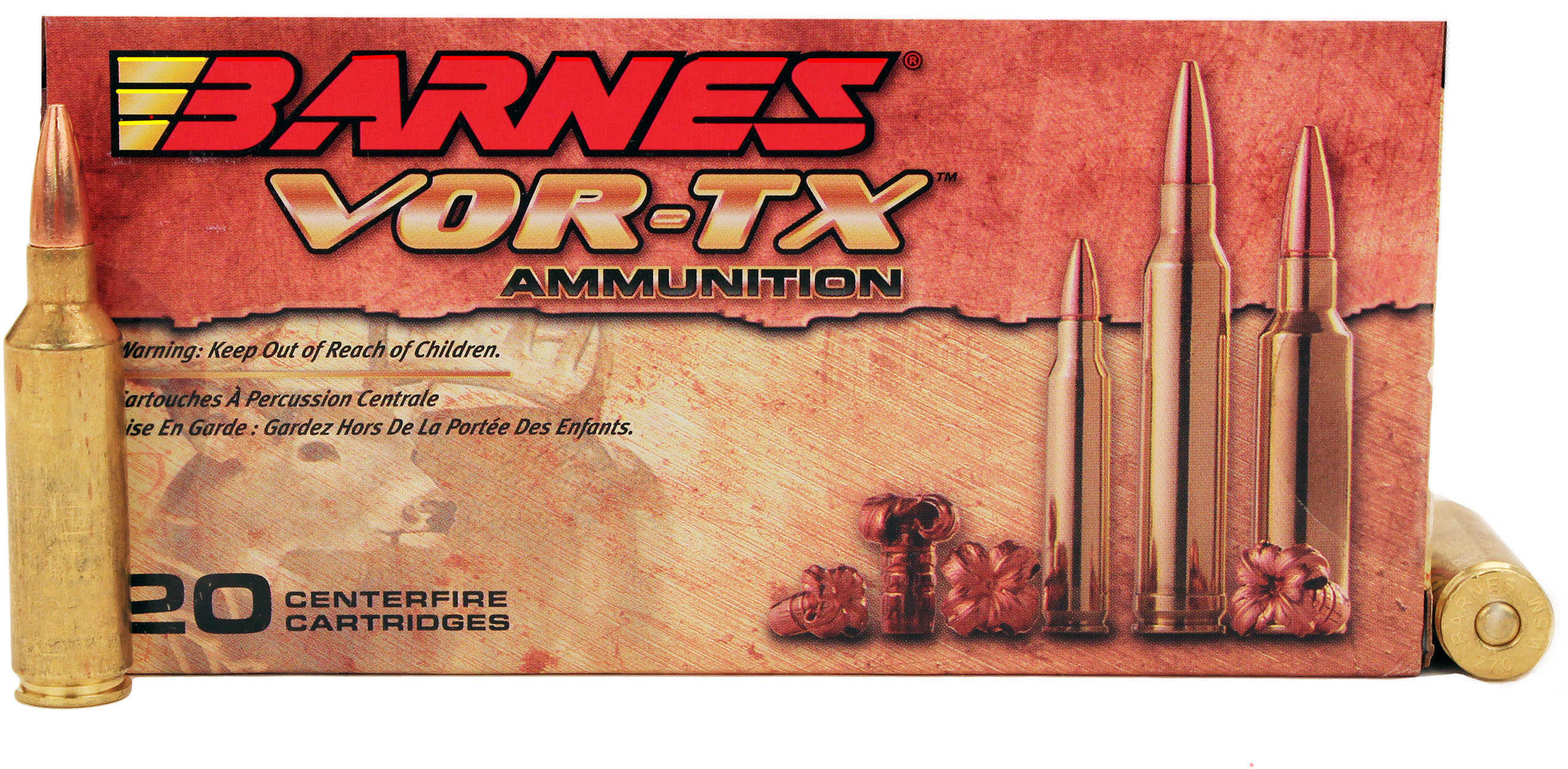 Barnes Bullets 270 WSM 140 Grains TSXBT VOR-TX Per 20 21559 - 77113