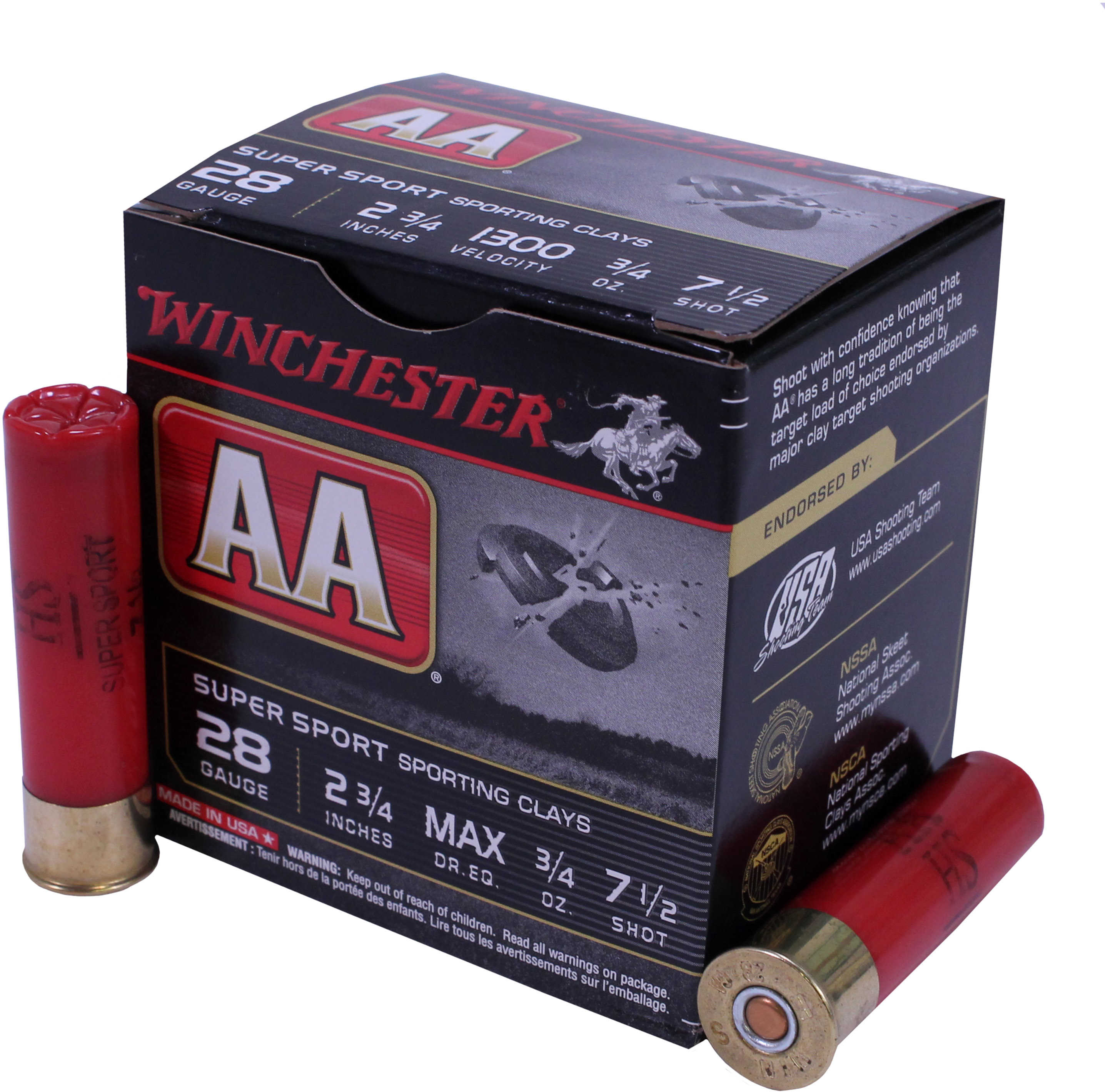 Winchester AA Target Load 28 Gauge, 2.75