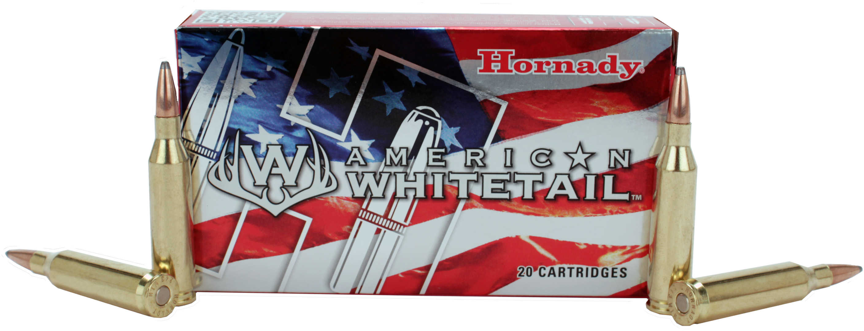 Hornady American Whitetail 243Win 100 Grain Interlock Boat Tail Soft