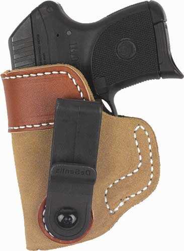 DESANTIS Soft Tuck Holster IWB RH Leather 1911 4.25-5" NATURL