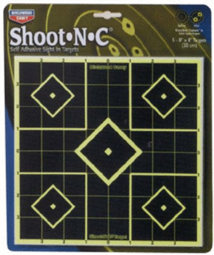 Birchwood Casey B/C Target Shoot-N-C 8" Sight-In 15 Targets-img-0