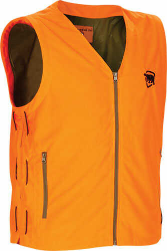 Arctic Shield Vest Blaze Orange With Pockets X-large