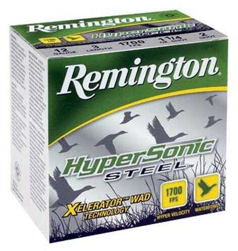 12 Gauge 25 Rounds Ammunition Remington 3 1/2" 1 3/8 oz Steel #BB