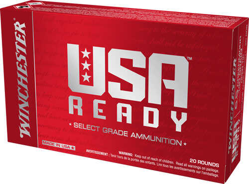 Winchester USA RDY 6.5Cm 140Gr Open Tip Match Ammo 20 Round