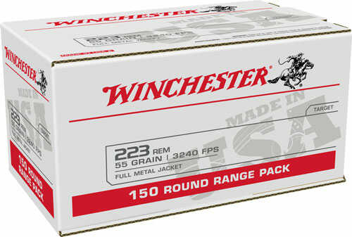 Winchester Usa 223 Case Lot 55gr Fmj Ammo 600 Round