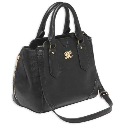 Bulldog Cases Concealed Carrie Purse Satchel Black W/Black Trim