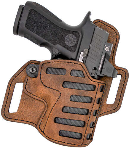 Versacarry Compound Holster Owb Polymer Hybrid Sz 1 Brown