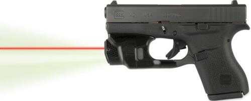 LaserMax CenterFire Laser/Light Combo With GripSense Technology For GLOCK 42/43 Black Finish Trigger Guard Mount Red Las