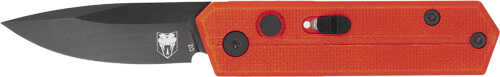 COBRATEC Stinger Folder 1.9" Red/Black D2 Blade Sd-img-0