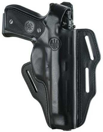 Beretta Holster Brigadier Belt Slide RH Leather Black