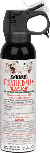 Sabre Frontiersman Max Bear & MNT Lion Spray 7.9Oz-img-0