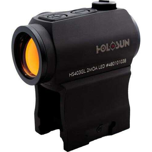 Holosun Paralow Red Dot Sight 1x 2 MOA Weaver-Style Low/Lower 1/3 Co-Witness Mounts