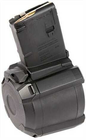 Magpul Industries Corp. Magazine PMAG 5.56X45 D-60 AR/M4 60 Rounds Drum Black