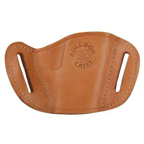 Bulldog Cases Belt Slide Holster Tan RH Large Frame Autos