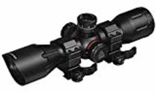 UTG Crossbow Scope 4X32 1" Pro 5-Step RGB Reticle QD Rings