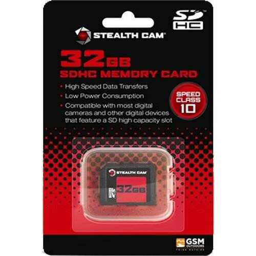 Stealth Cam / GSM Outdoors SDHC Memory Card 32Gb Super Speed Class 10-img-0