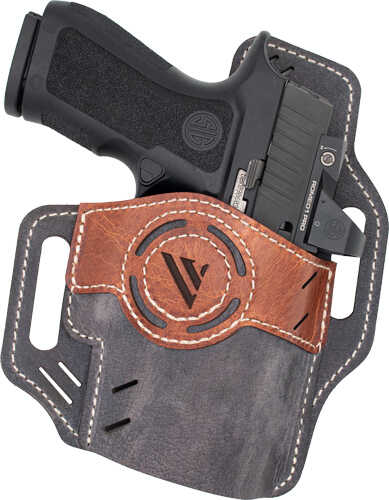 Versacarry Luna Vintage Owb Holster Grey/tan Size 3