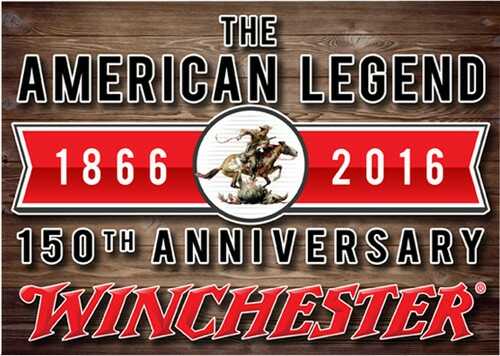 Rockin’ W Brand ROCKINW Winchester 150Th Ann. Rectangle Sign