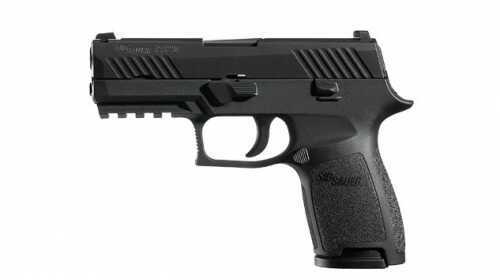 Pistol Sig Sauer P320C Compact 9mm Black Night Sight Threaded Barrel 15 Rounds 2 Mags