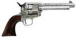 Taylors and Company Cattleman 45 Colt revolver, 4.75 in barrel, 6 rd capacity, White Heat Treated Steel, Walnut Wood finish