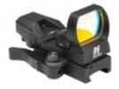 NcStar Green Reflex Sight/4 Reticles/QR Mount/Black Md: D4BGQ