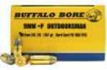 9mm Luger 20 Rounds Ammunition Buffalo Bore 147 Grain Lead