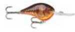 Rapala Dives-To Series Custom Ink Lure Size 04 2" Length 4 Depth Number 6 Treble Hooks Dark Brown Crawdad Per 1