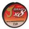 Daiwa J-Braid x8 Grand Braided Line 300 Yards , 10 lbs Tested. .006" Diameter, Dark Green