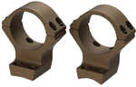 Browning X-Bolt Integrated Scope Mounts 34mm, High, Bronze Cerakote