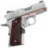 Crimson Trace Corporation Master Series LaserGrip 1911 Officers/Defender Natural Rosewood Micro-Compa